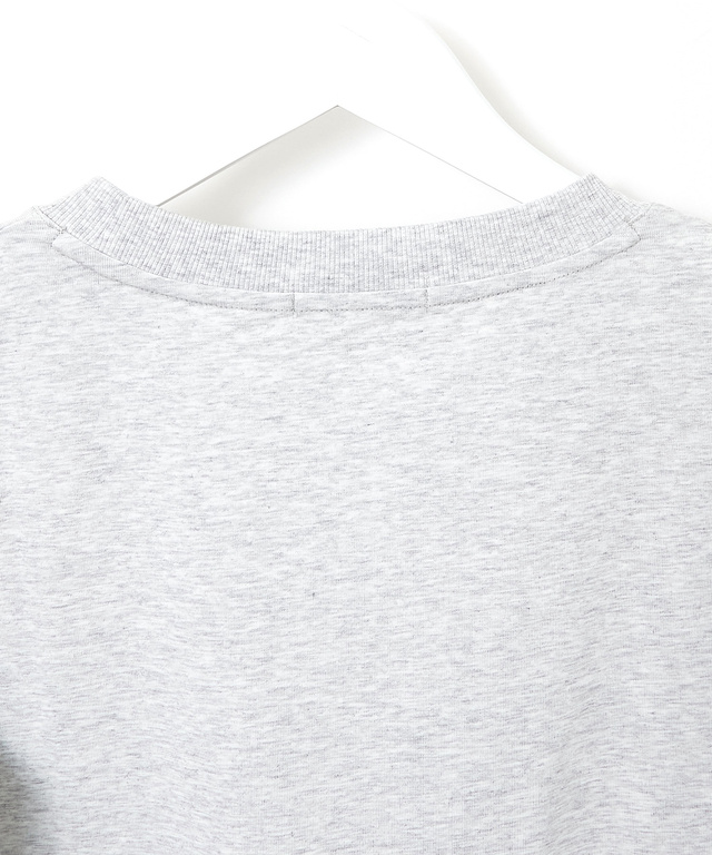 天竺 グラフィック 七分袖Tシャツ
