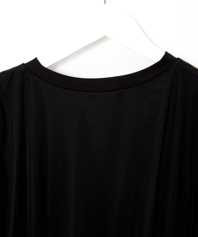 チュール レイヤード風 Tシャツ