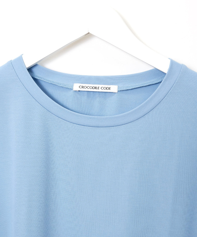 袖レース 切り替え Tシャツ