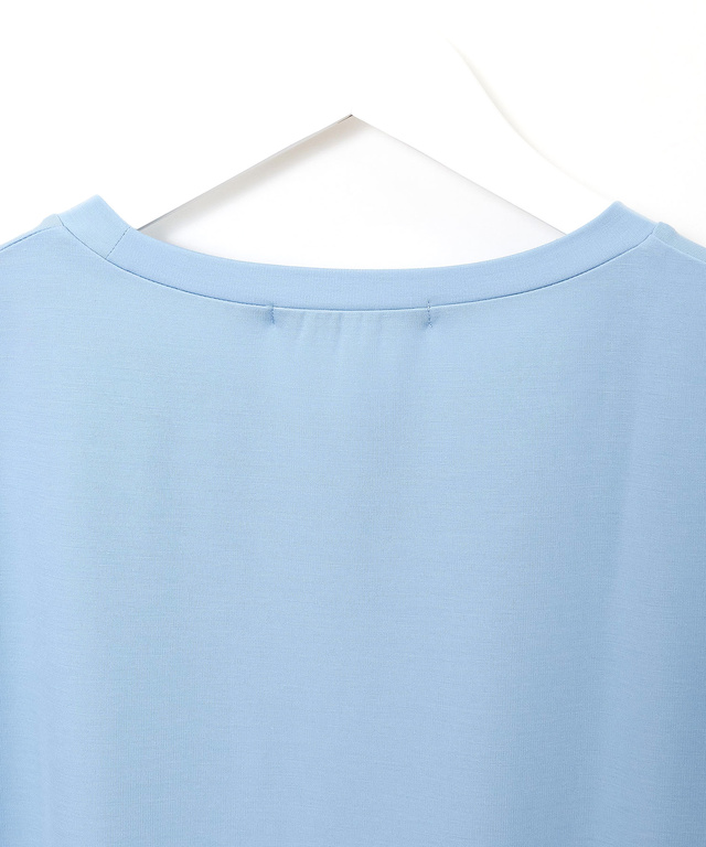 袖レース 切り替え Tシャツ