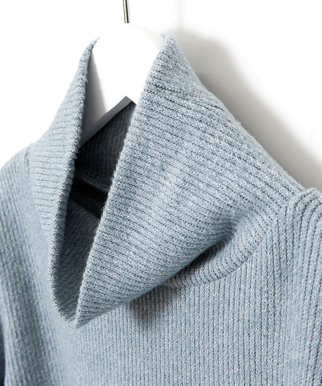 起毛 オフタートル カットソー