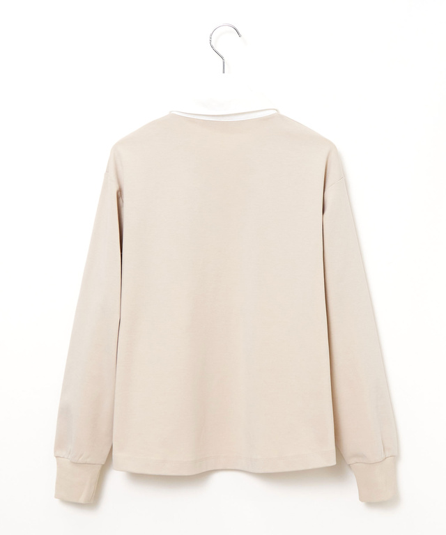 ロゴ刺繡 ラガーシャツ【オンラインショップ・一部店舗限定】