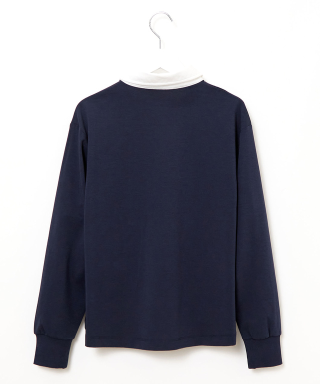 ロゴ刺繡 ラガーシャツ【オンラインショップ・一部店舗限定】