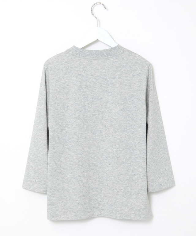 プリントデザイン 7分袖 Tシャツ