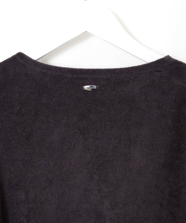 ミニパイル ギャザー カットソー