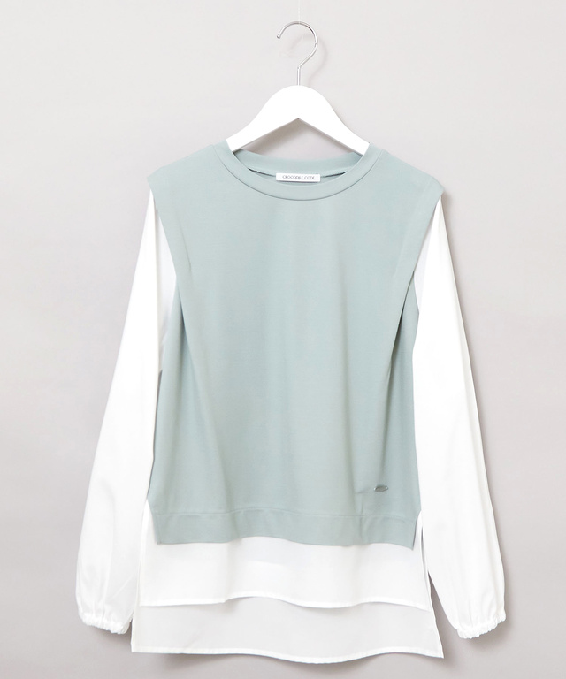 ドッキング プルオーバー カットソー