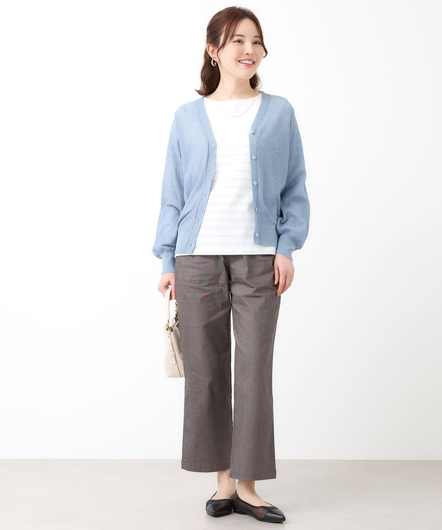 天竺 ボーダー Tシャツ