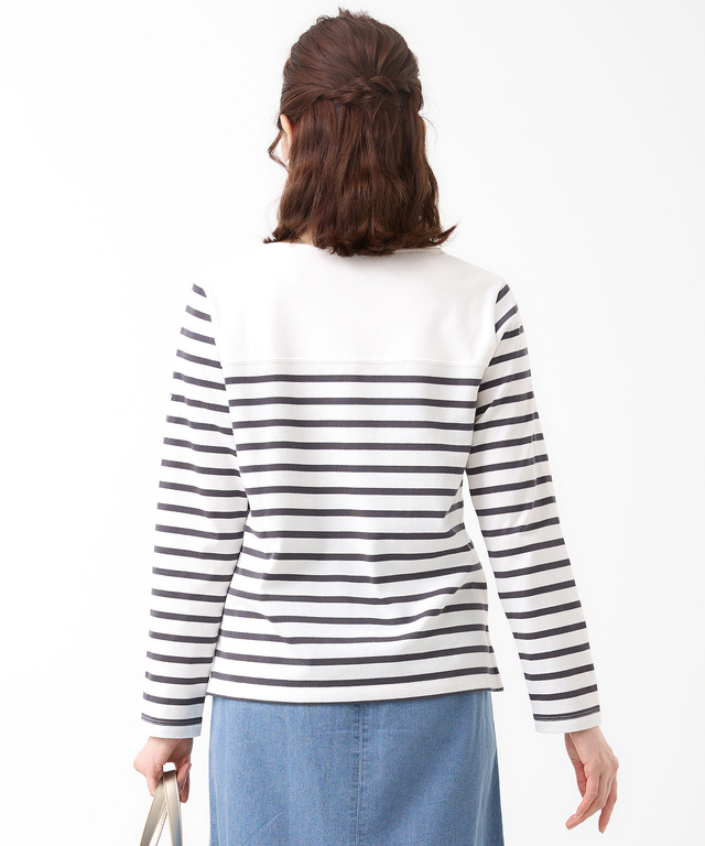 天竺 ボーダー Tシャツ