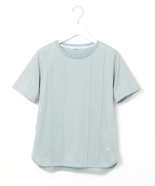 ピンタック リッチ Tシャツ