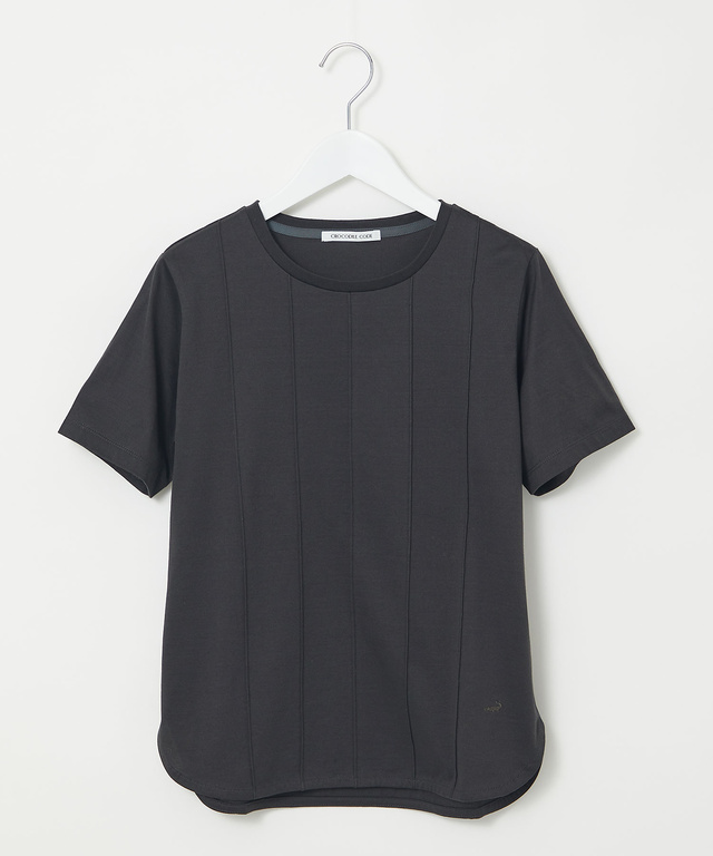 ピンタック リッチ Tシャツ