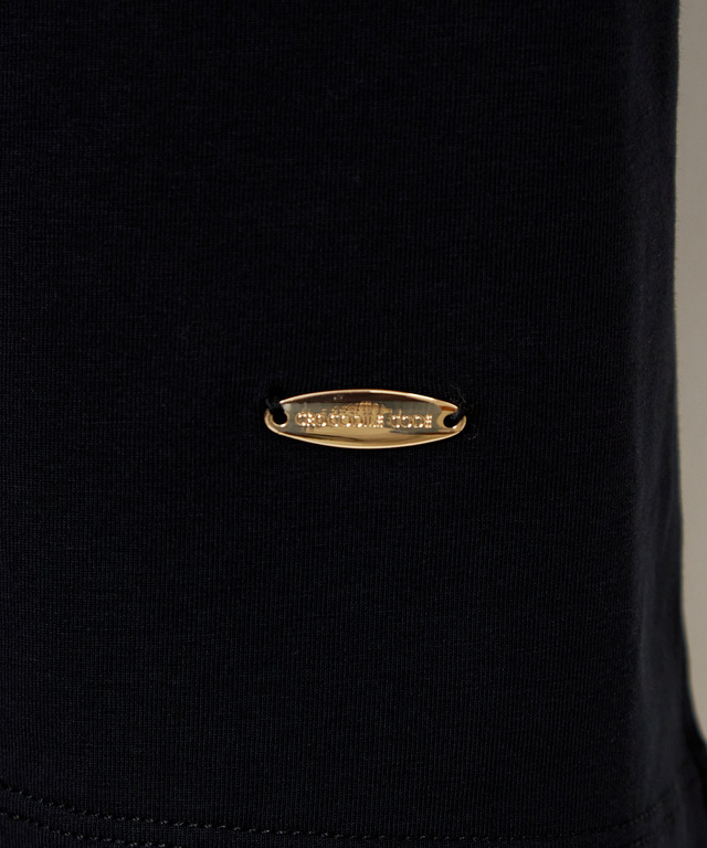 スカラップリブ ポロ カーディガン【オンラインショップ・一部店舗限定】