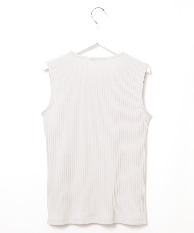 スリットデザイン タンクトップ