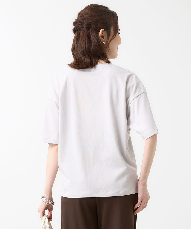 天竺 ボクシー Tシャツ【オンラインショップ・一部店舗限定】