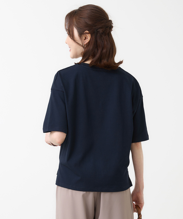 天竺 ボクシー Tシャツ【オンラインショップ・一部店舗限定】