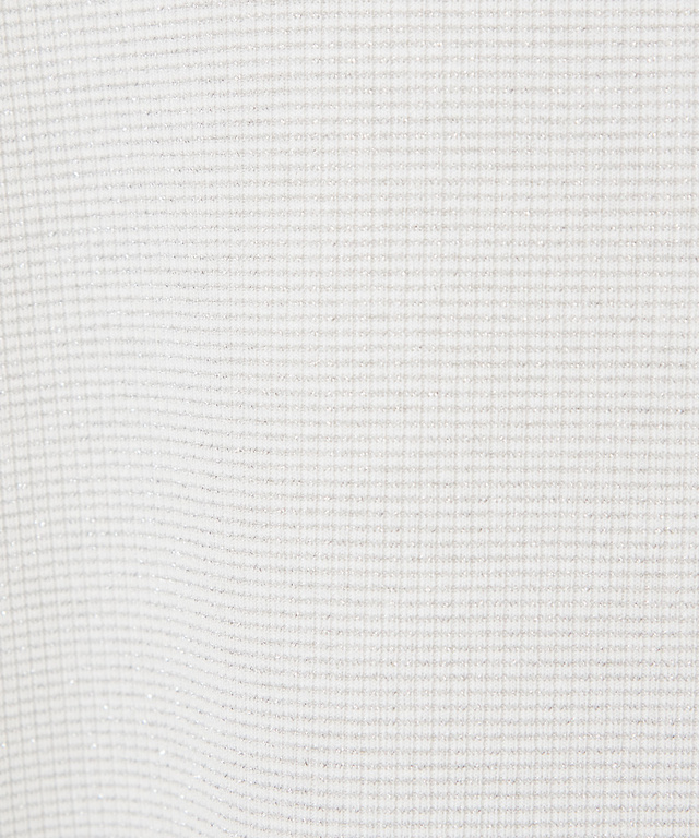 ラメ リブ タンクトップ