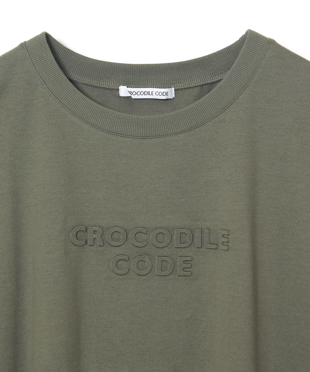 フレンチスリーブ ロゴデザイン Tシャツ