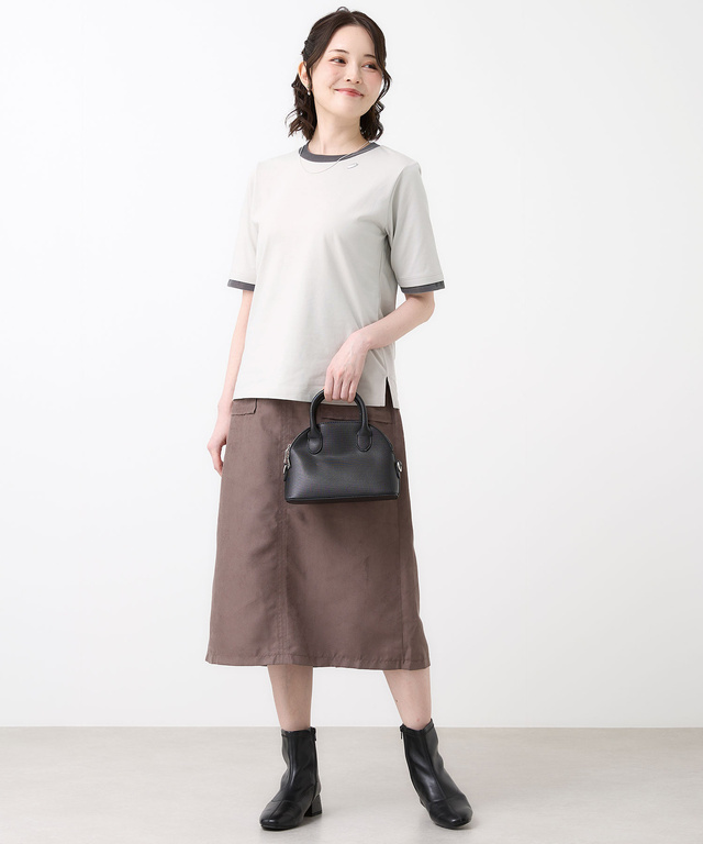 ベロア配色 Tシャツ