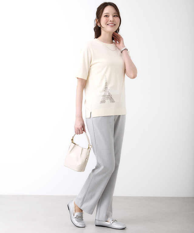 グラフィックプリント 半袖Tシャツ