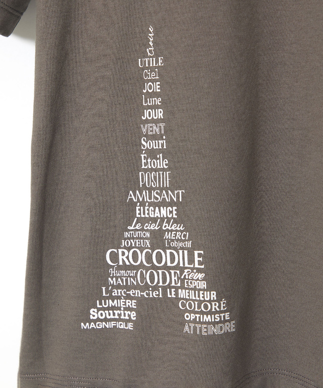 グラフィックプリント 半袖Tシャツ