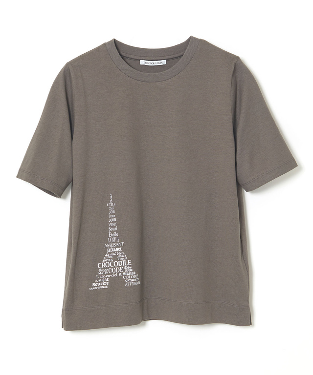 グラフィックプリント 半袖Tシャツ