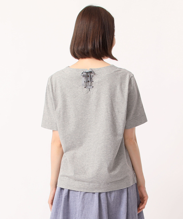 バックリボンTシャツ