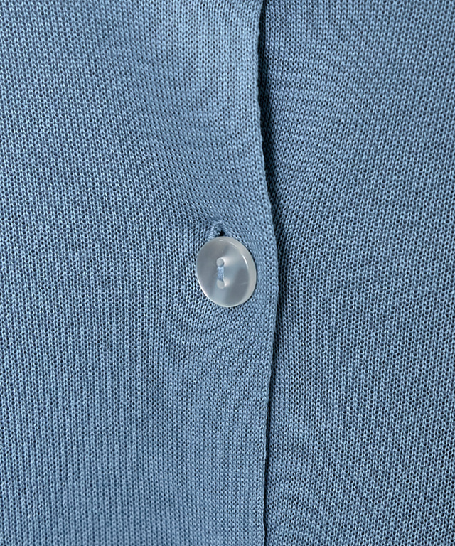 シアー 2way ニットカーディガン