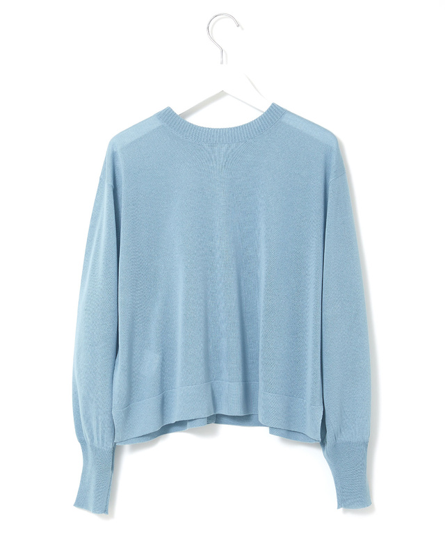 シアー 2way ニットカーディガン