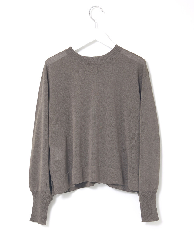 シアー 2way ニットカーディガン