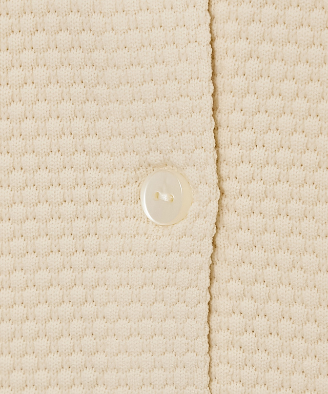 フレンチスリーブ ニット ベスト【手洗いOK】【一部店舗限定】