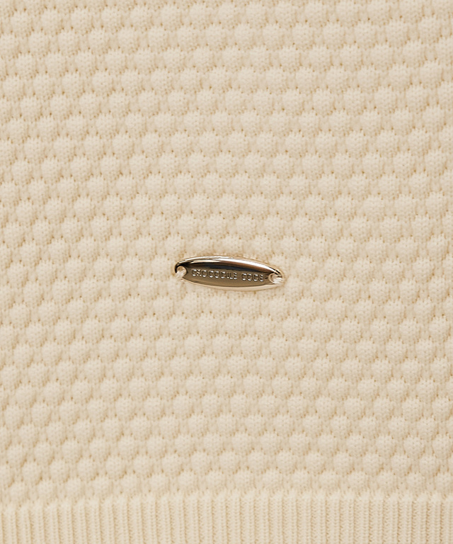 フレンチスリーブ ニット ベスト【手洗いOK】【一部店舗限定】