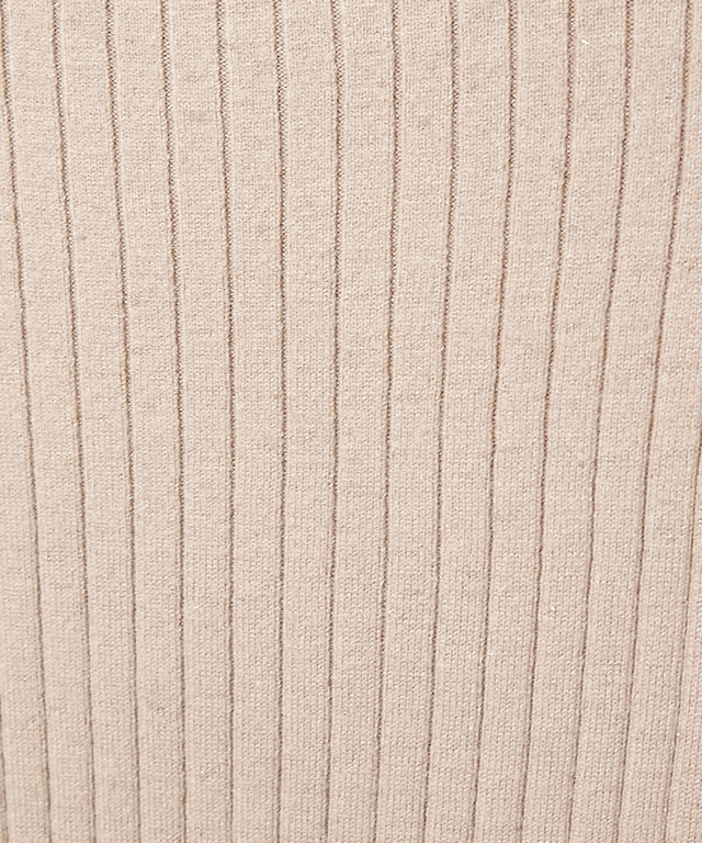 ラメ糸 ハイネック ニット【一部店舗限定】