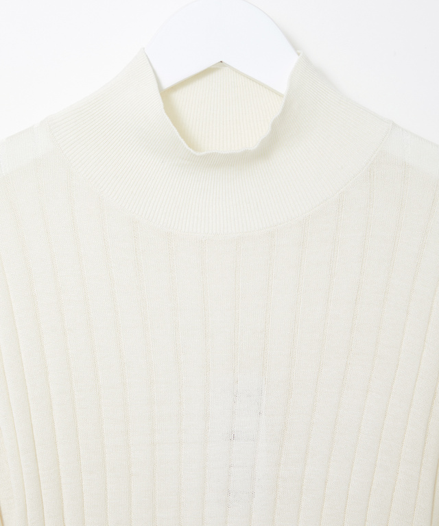 シルク リブ編み ニット【一部店舗限定】