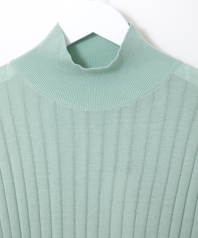 シルク リブ編み ニット【一部店舗限定】