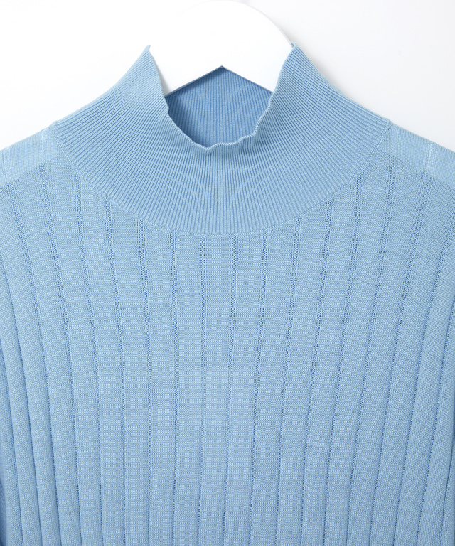 シルク リブ編み ニット【一部店舗限定】