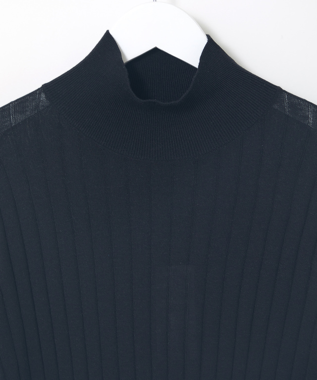 シルク リブ編み ニット【一部店舗限定】