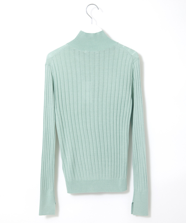 シルク リブ編み ニット【一部店舗限定】
