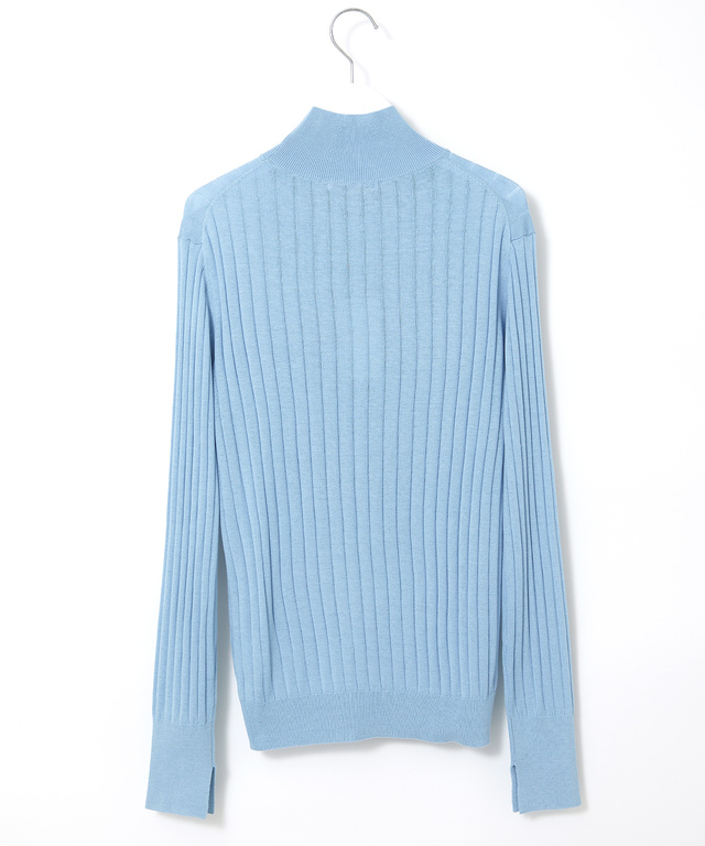 シルク リブ編み ニット【一部店舗限定】