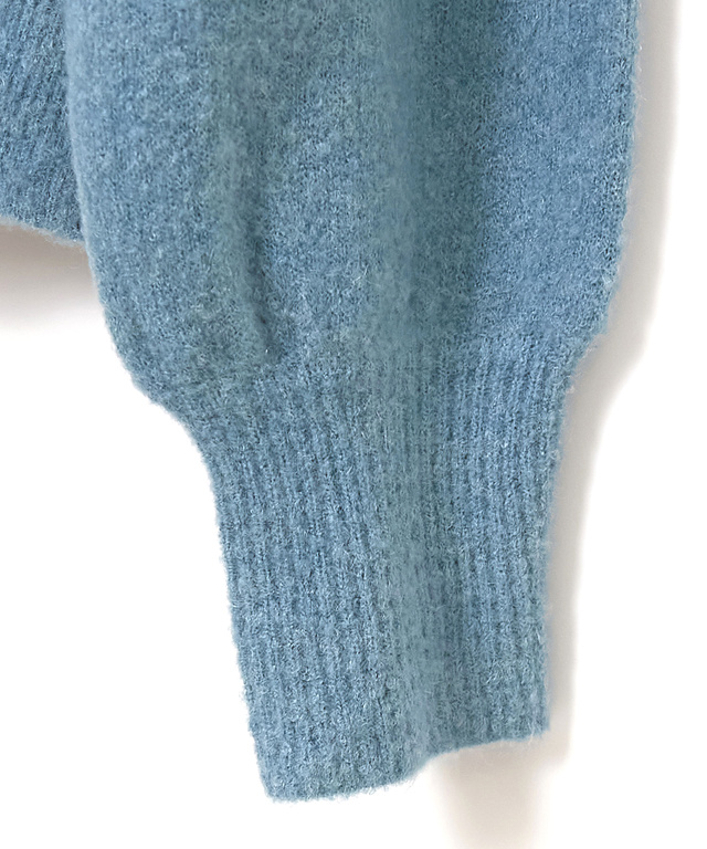 ブークレ パールボタン カーディガン