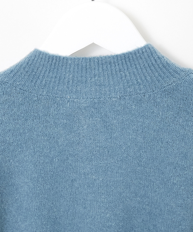 ブークレ パールボタン カーディガン