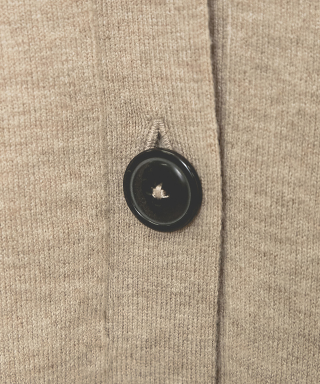 サイドスリット ミドル丈 カーディガン