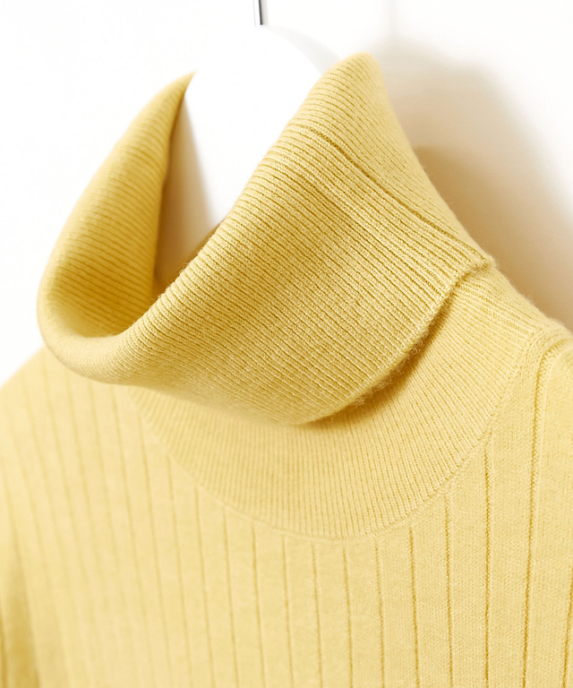 ハイゲージ フレアスリーブ リブニット【一部店舗限定】