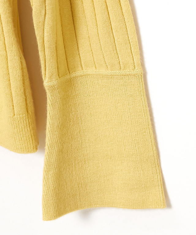 ハイゲージ フレアスリーブ リブニット【一部店舗限定】