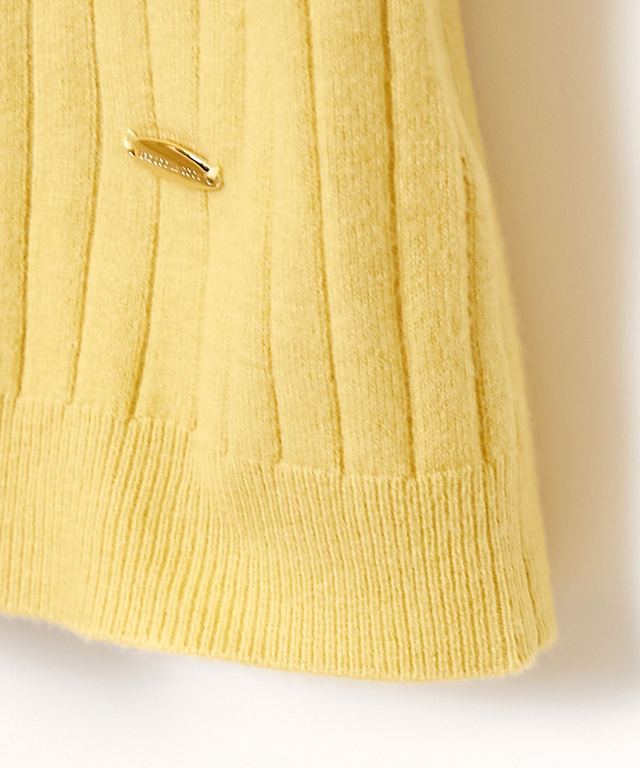 ハイゲージ フレアスリーブ リブニット【一部店舗限定】