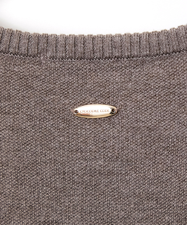 Vネック ニット ジレ【一部店舗限定】