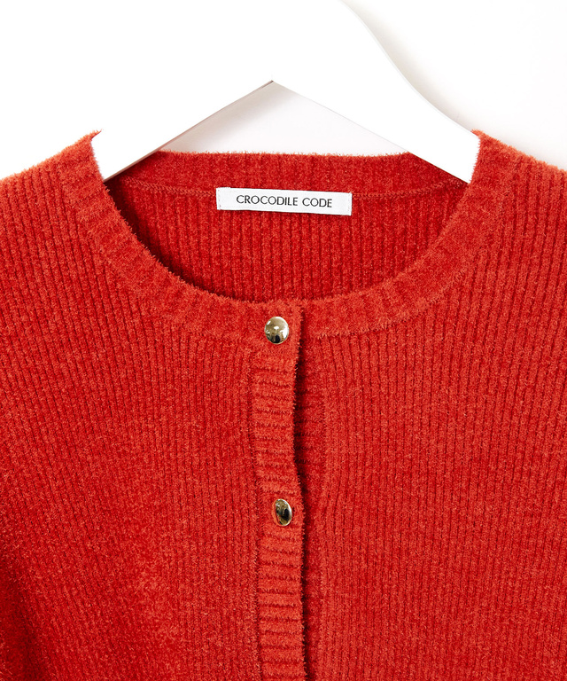 モール カーディガン【手洗いOK】