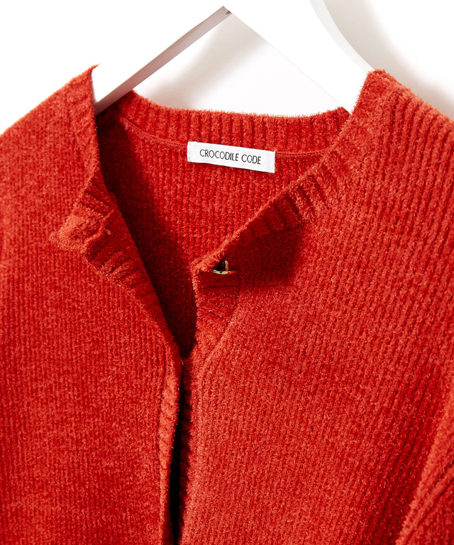 モール カーディガン【手洗いOK】