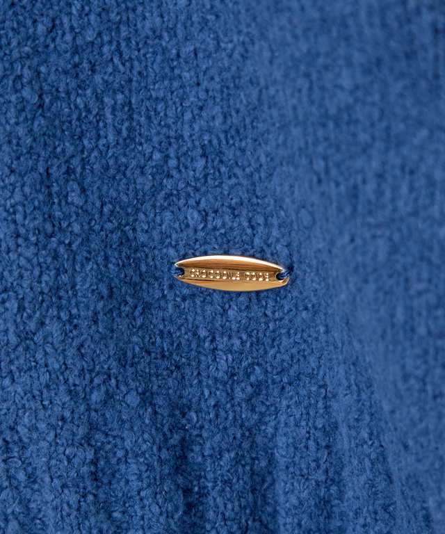 ケーブル編み ハイネックニット【手洗いOK】