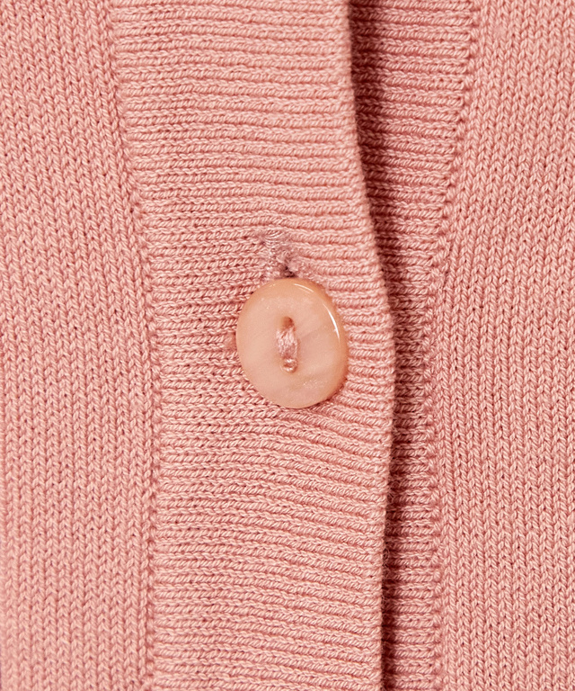 ケーブル編み カーディガン【手洗いOK】