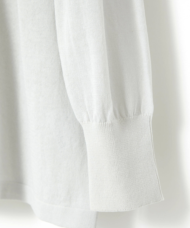 ラメ編み Vネックカーディガン【手洗いOK】