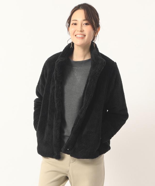 レディース ボアブルゾン 直営店 オンラインショップ限定商品 通販 04 クロコダイル Crocodile 公式通販サイト